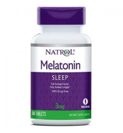 Melatonin 3 mg 60 tab Natrol